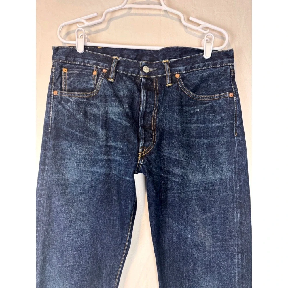 Vintage RRL Double RL Selvedge Jeans 34x32 Made USA Ralph Lauren Denim 90s Y2K